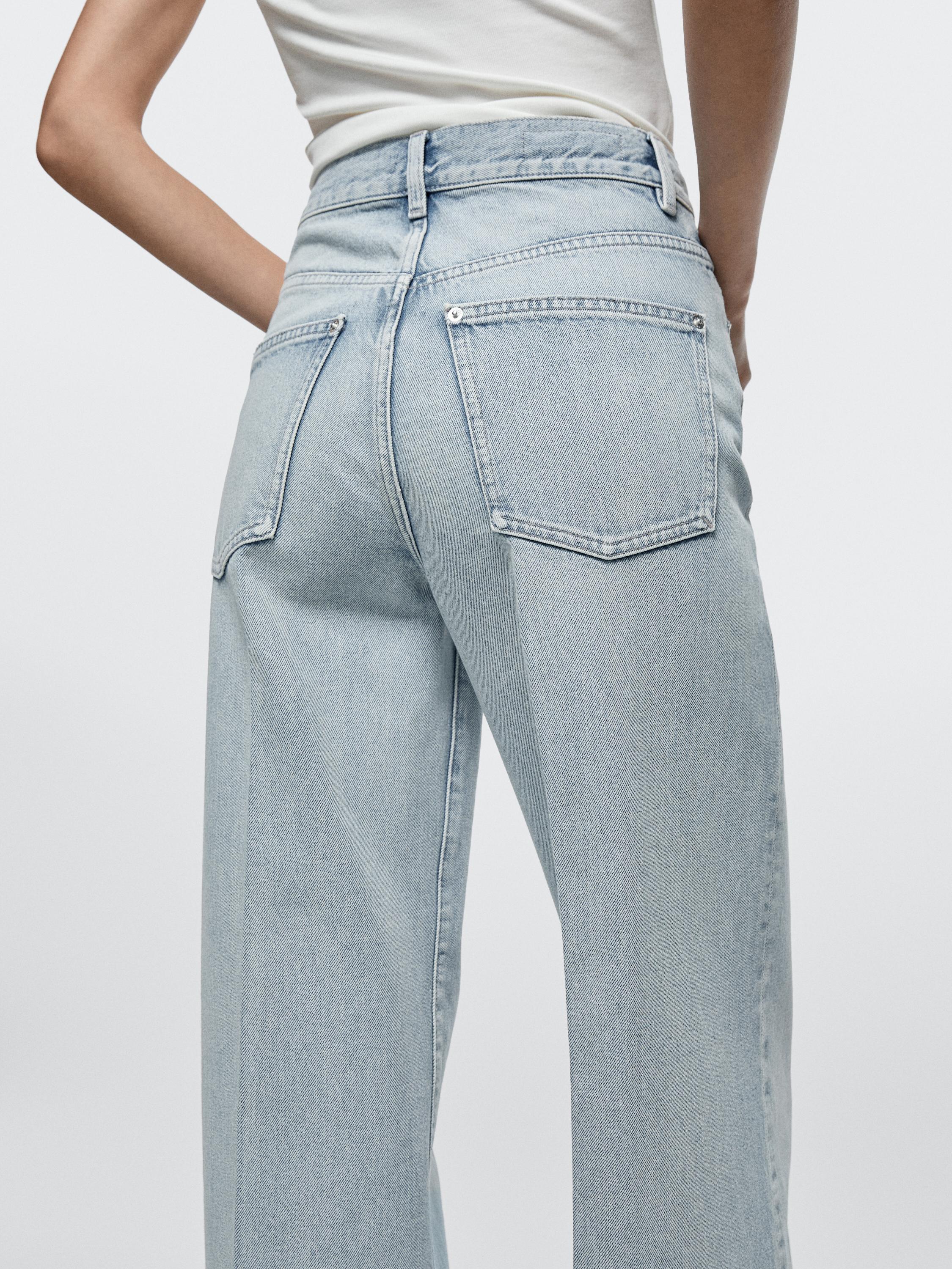 Jean palazzo taille haute